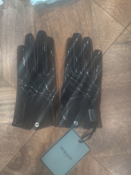 Durazzi Accessories - Durazzi leather gloves size L New $598.00